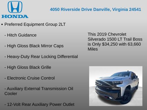 Used 2019 Chevrolet Silverado 1500 LT Trail Boss image 17