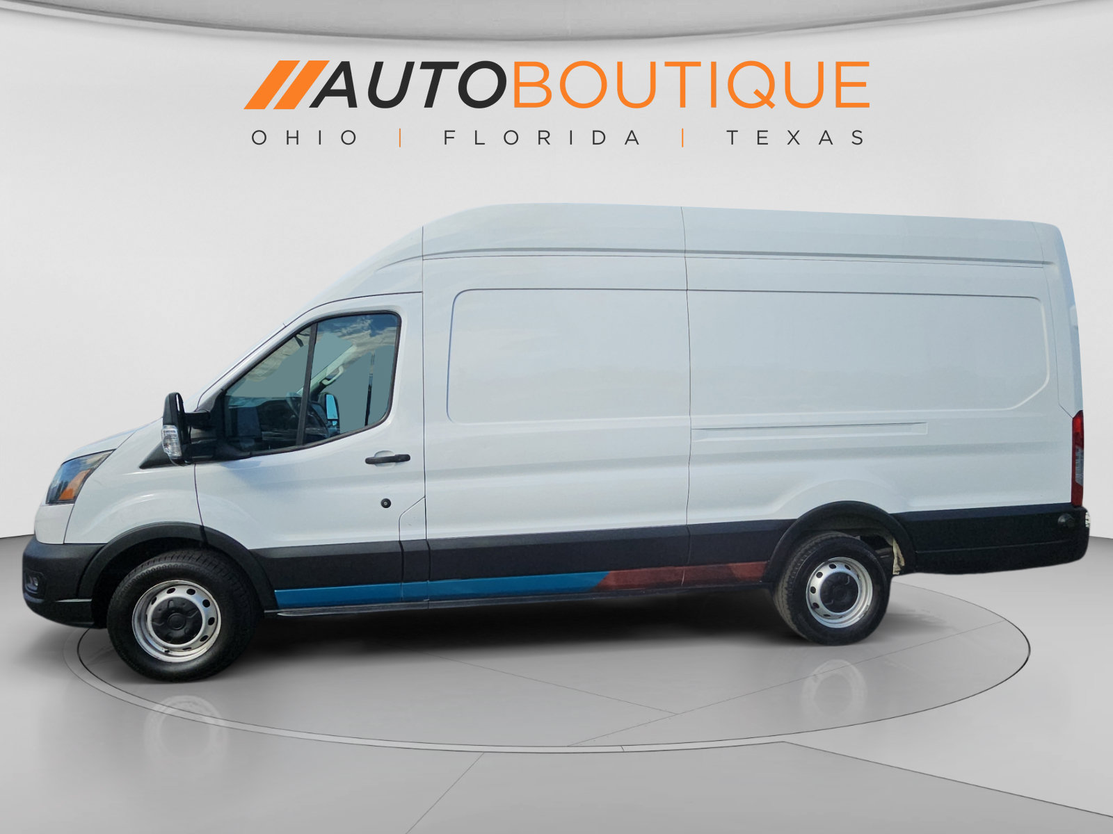 Used 2020 Ford Transit 350 148 High Roof Extended w/ Load Area Protection Package RWD image 2