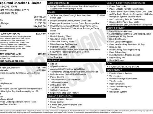 Used 2023 Jeep Grand Cherokee L Limited w/ Luxury Tech Group II image 13