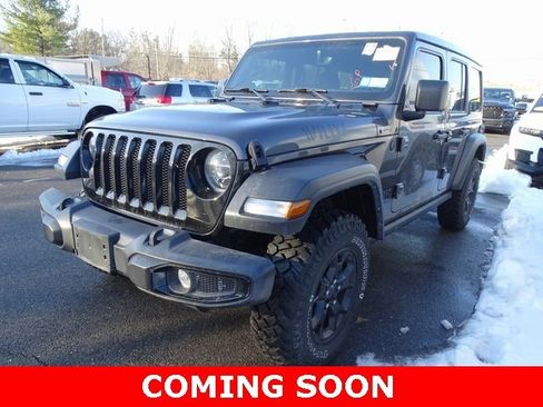 Certified 2022 Jeep Wrangler Unlimited Willys image 1