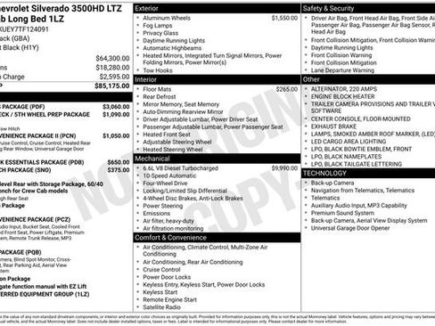 New 2026 Chevrolet Silverado 3500 LTZ w/ LTZ Plus Package image 5