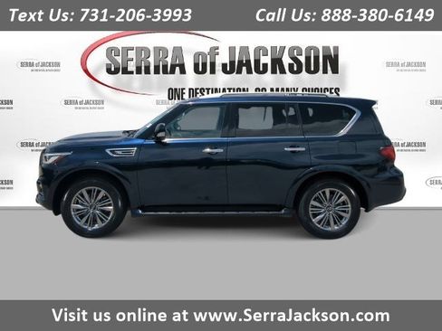 Used 2021 INFINITI QX80 Luxe RWD image 1