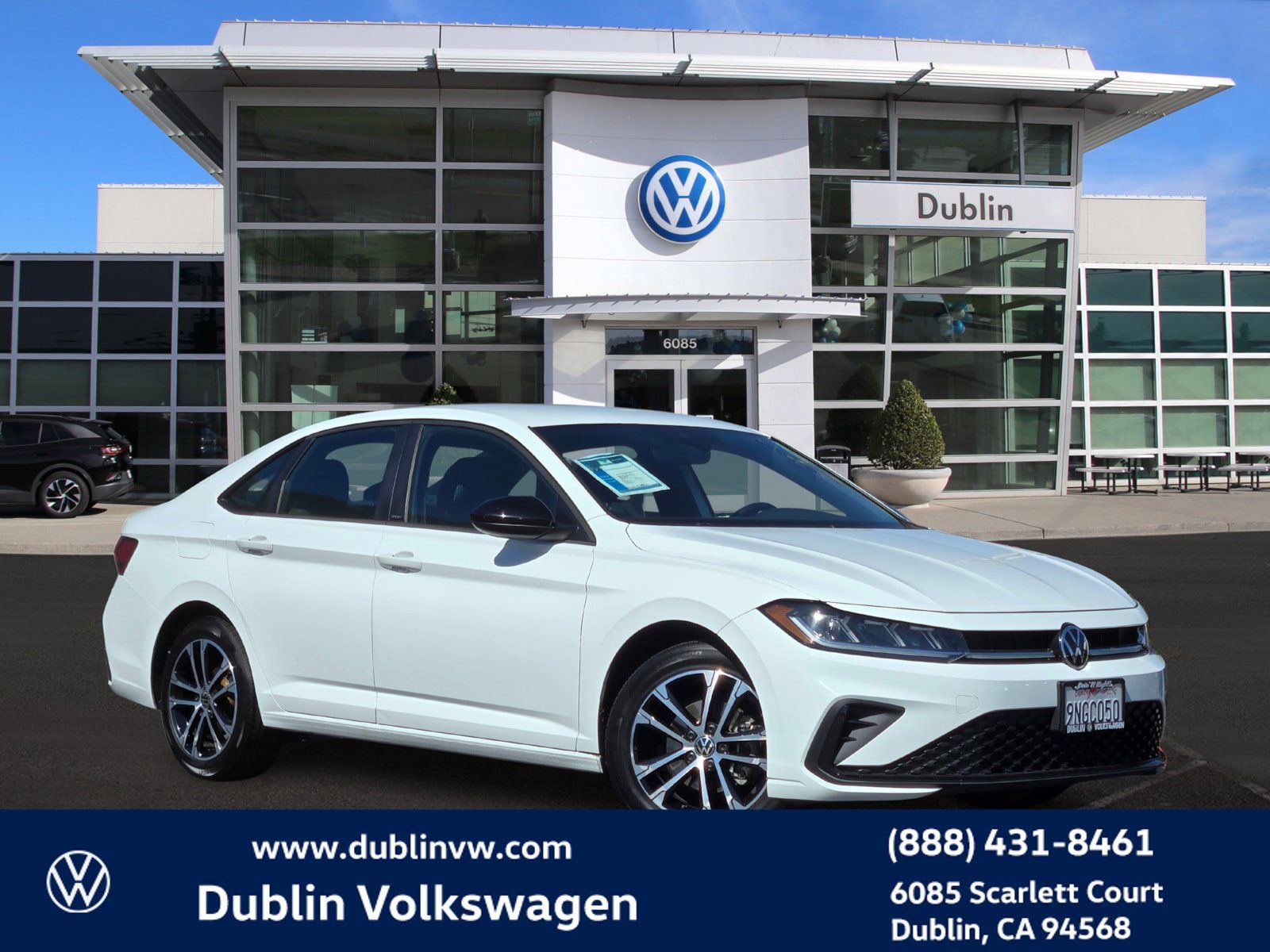 Certified 2025 Volkswagen Jetta Sport FWD image 1