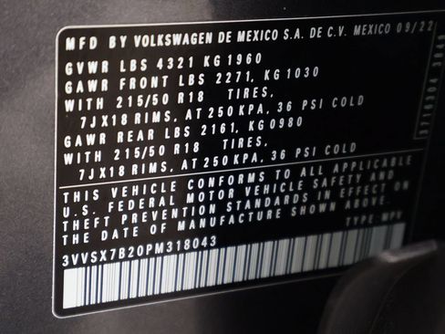 Used 2023 Volkswagen Taos SE FWD image 48