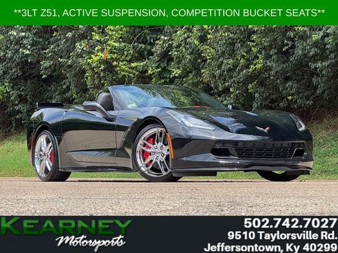 Used 2014 Chevrolet Corvette Stingray Convertible w/ 3LT Preferred Equipment Group RWD image 1