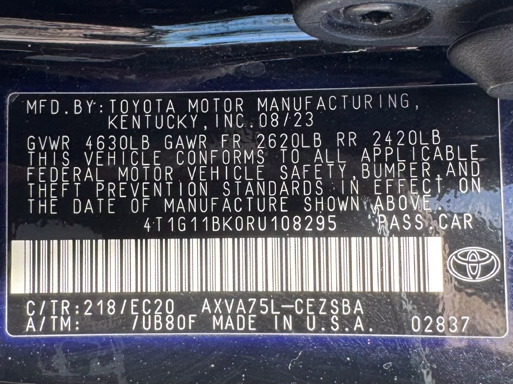 Used 2024 Toyota Camry SE AWD/4WD image 12