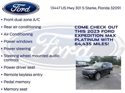 Used 2023 Ford Expedition Max Platinum RWD image 21