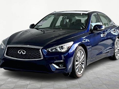 Used 2024 INFINITI Q50 Luxe w/ Cargo Package image 1