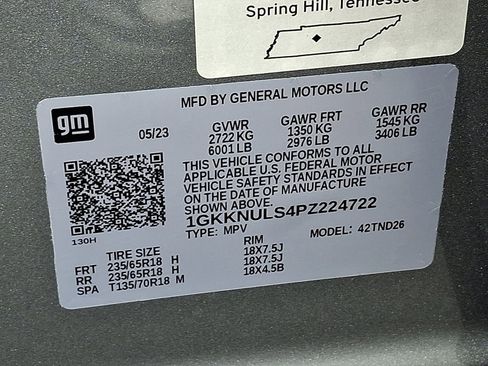 Certified 2023 GMC Acadia SLT w/ Preferred Package image 35