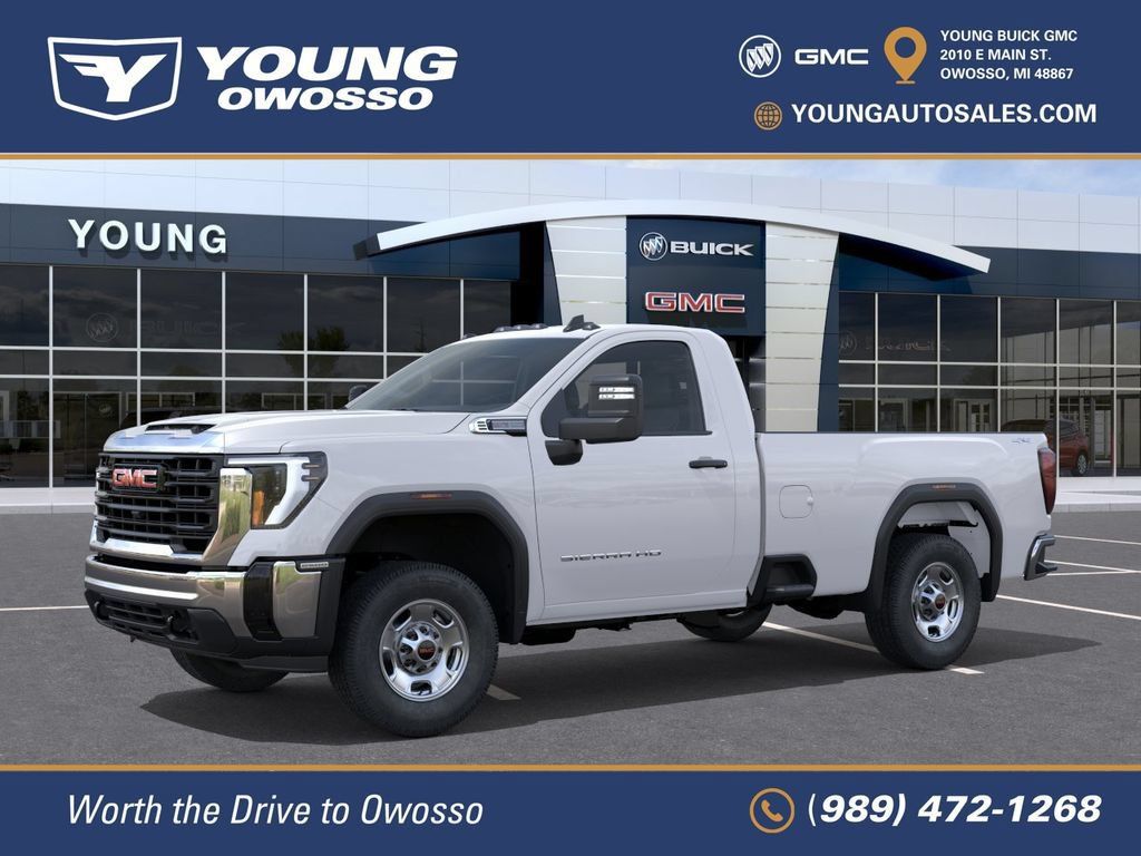 New 2026 GMC Sierra 2500 Pro w/ Snow Plow Prep/Camper Package AWD/4WD image 2