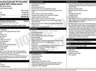 New 2022 Chevrolet Colorado W/T w/ WT Convenience Package video 1