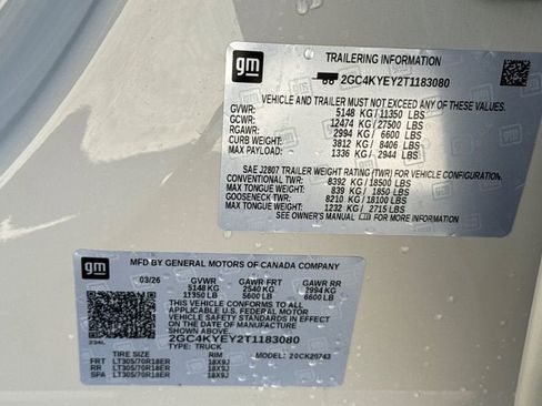 New 2026 Chevrolet Silverado 2500 ZR2 w/ LPO, Dark Essentials Package AWD/4WD image 28