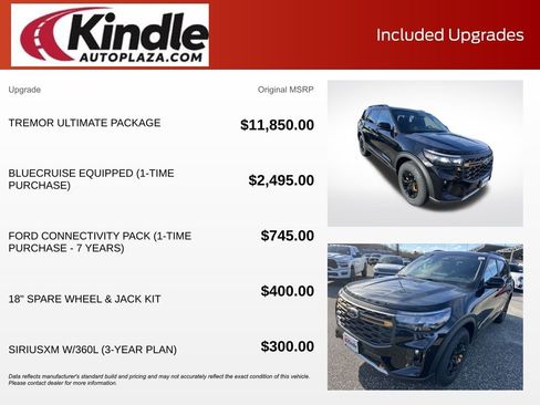 New 2026 Ford Explorer Tremor w/ Tremor Ultimate Package AWD/4WD image 5