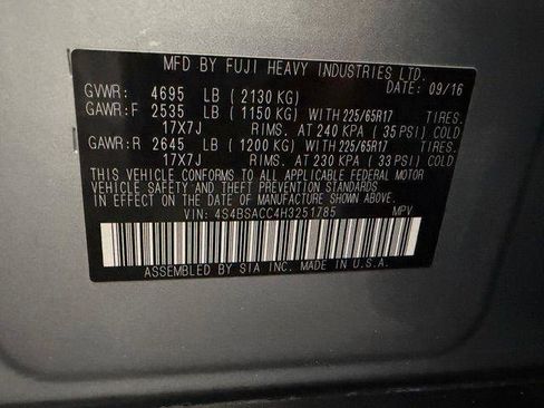 Used 2017 Subaru Outback 2.5i Premium image 17