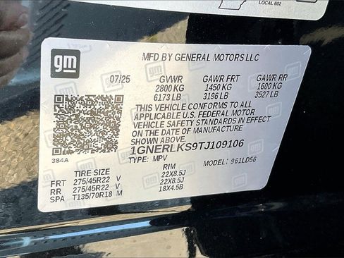 New 2026 Chevrolet Traverse RS w/ LPO, Floor Liner Package image 8