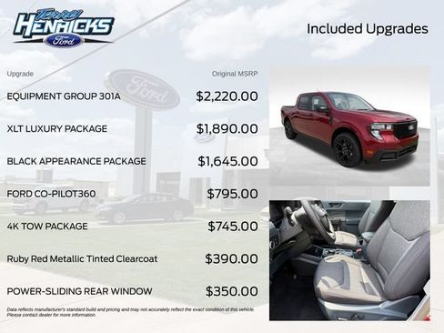 New 2026 Ford Maverick XLT w/ Equipment Group 301A AWD/4WD image 8