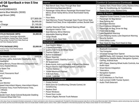 Certified 2024 Audi Q8 e-tron Premium Plus w/ Premium Plus Package AWD/4WD image 32