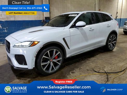 Used 2020 Jaguar F-PACE SVR image 1