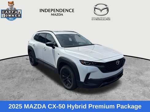 Certified 2025 MAZDA CX-50 AWD 2.5 Hybrid w/ Premium Pkg image 1