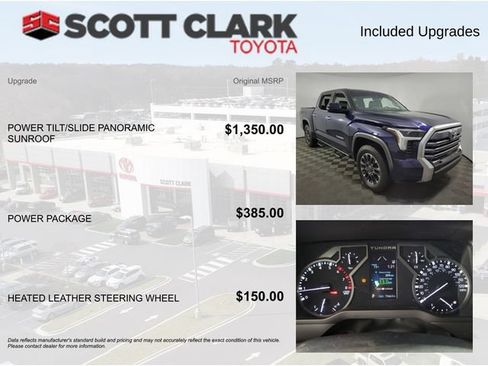 Used 2023 Toyota Tundra Limited w/ Power Package AWD/4WD image 8