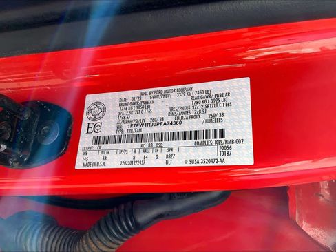 Certified 2023 Ford F150 Raptor w/ Equipment Group 802A Raptor R image 36