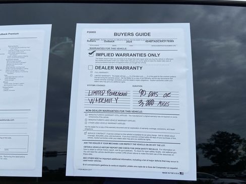 Used 2024 Subaru Outback Premium image 5