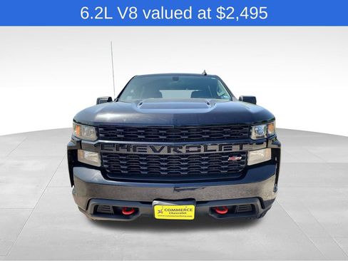 Used 2021 Chevrolet Silverado 1500 Custom Trail Boss w/ LPO, Dark Essentials Package AWD/4WD image 2