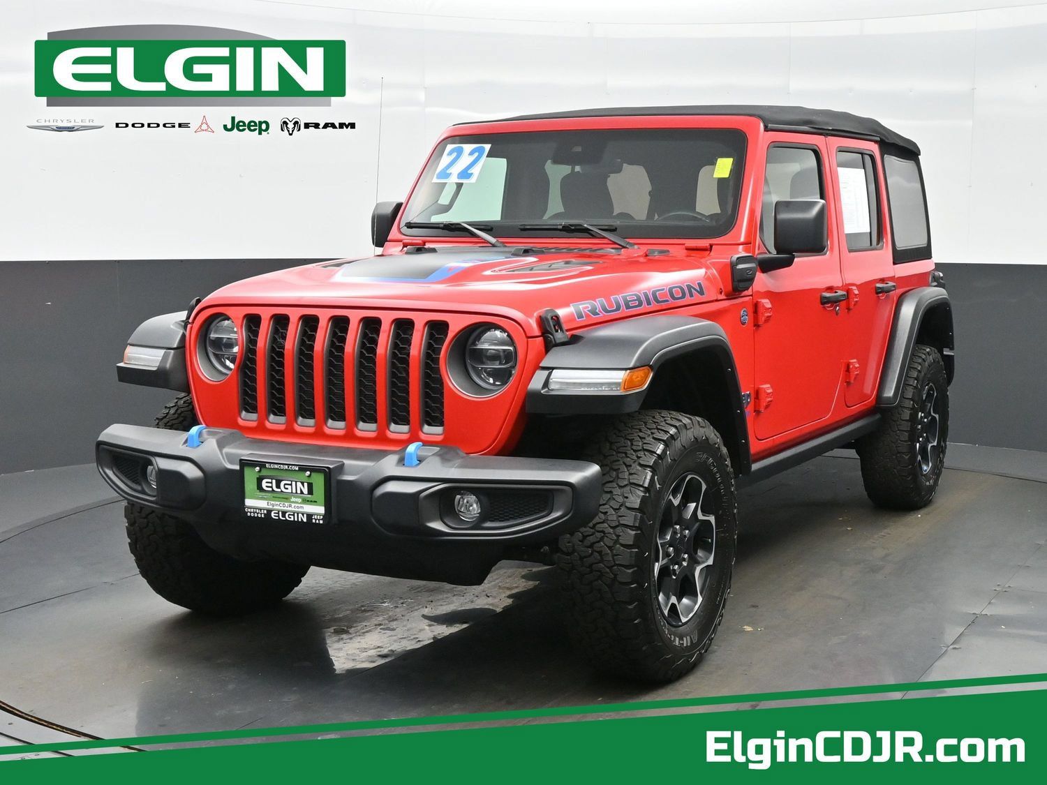 Used 2022 Jeep Wrangler Unlimited Rubicon 4xe w/ Cold Weather Group AWD/4WD image 1