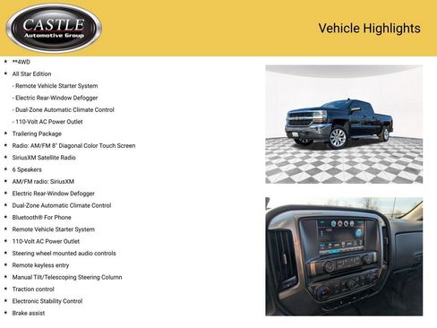 Used 2018 Chevrolet Silverado 1500 LT w/ All Star Edition image 4