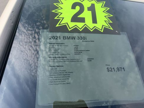 Used 2021 BMW 330i Sedan RWD image 20