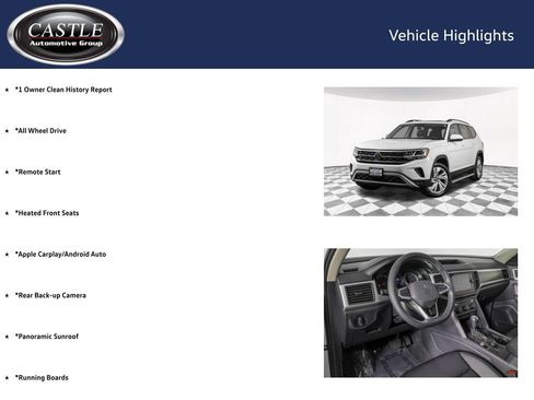 Used 2021 Volkswagen Atlas SE AWD/4WD image 3