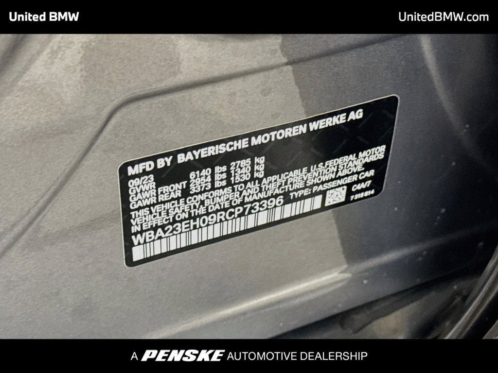 Certified 2024 BMW 740i RWD image 22