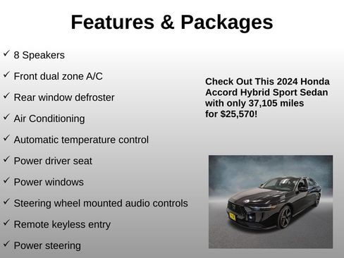 Used 2024 Honda Accord Sport image 8