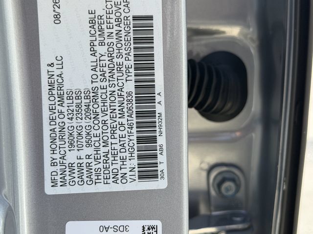 New 2026 Honda Accord SE image 34