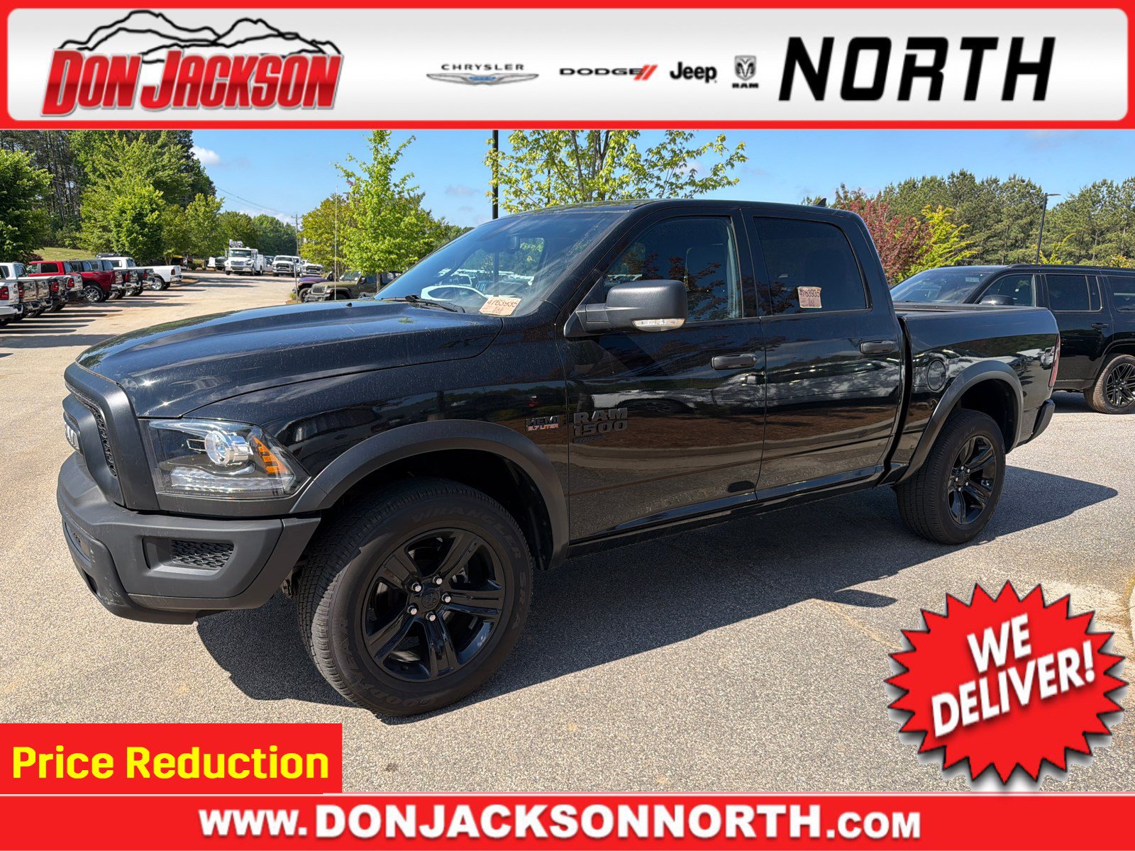 Certified 2024 RAM 1500 Warlock w/ Electronics Group AWD/4WD image 1