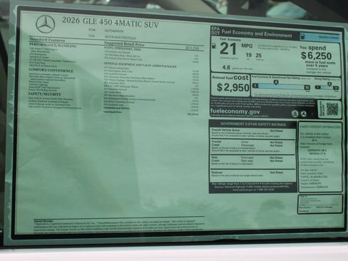 New 2026 Mercedes-Benz GLE 450 4MATIC image 36