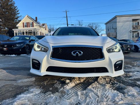 Used 2016 INFINITI Q50 Red Sport 400 image 4