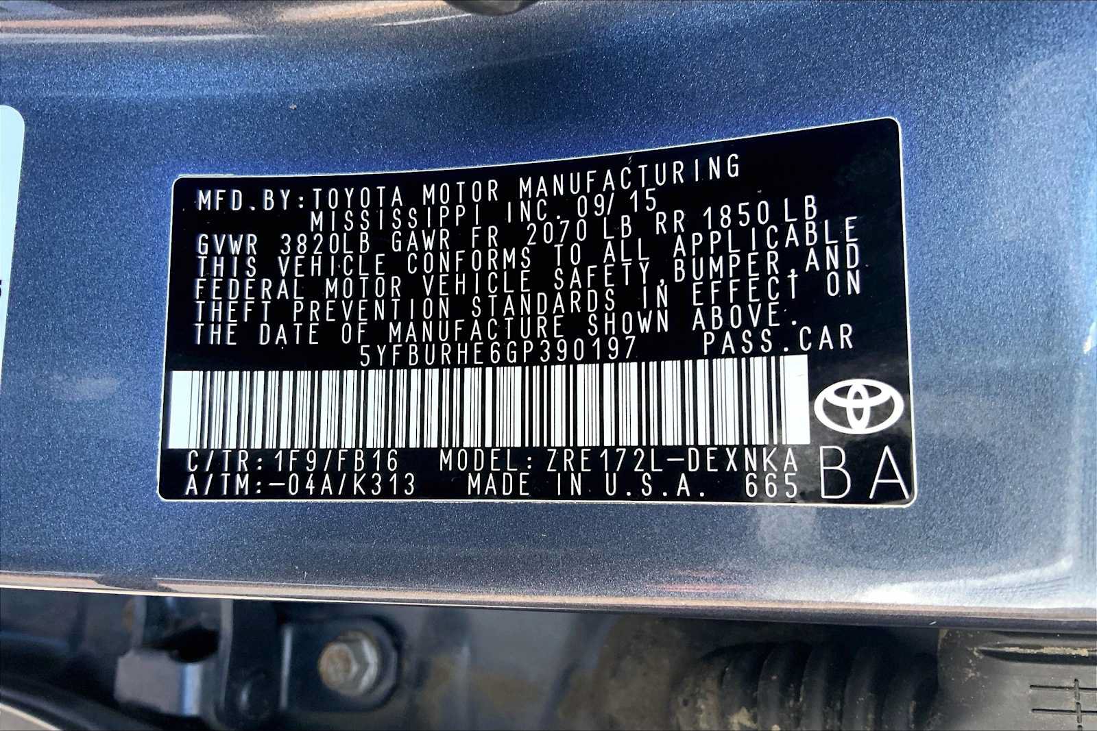 Used 2016 Toyota Corolla LE FWD image 30