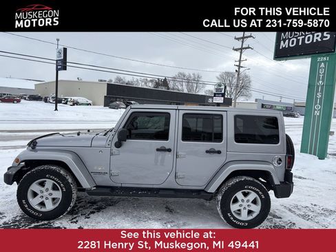Used 2013 Jeep Wrangler Unlimited Sahara w/ Connectivity Group image 2