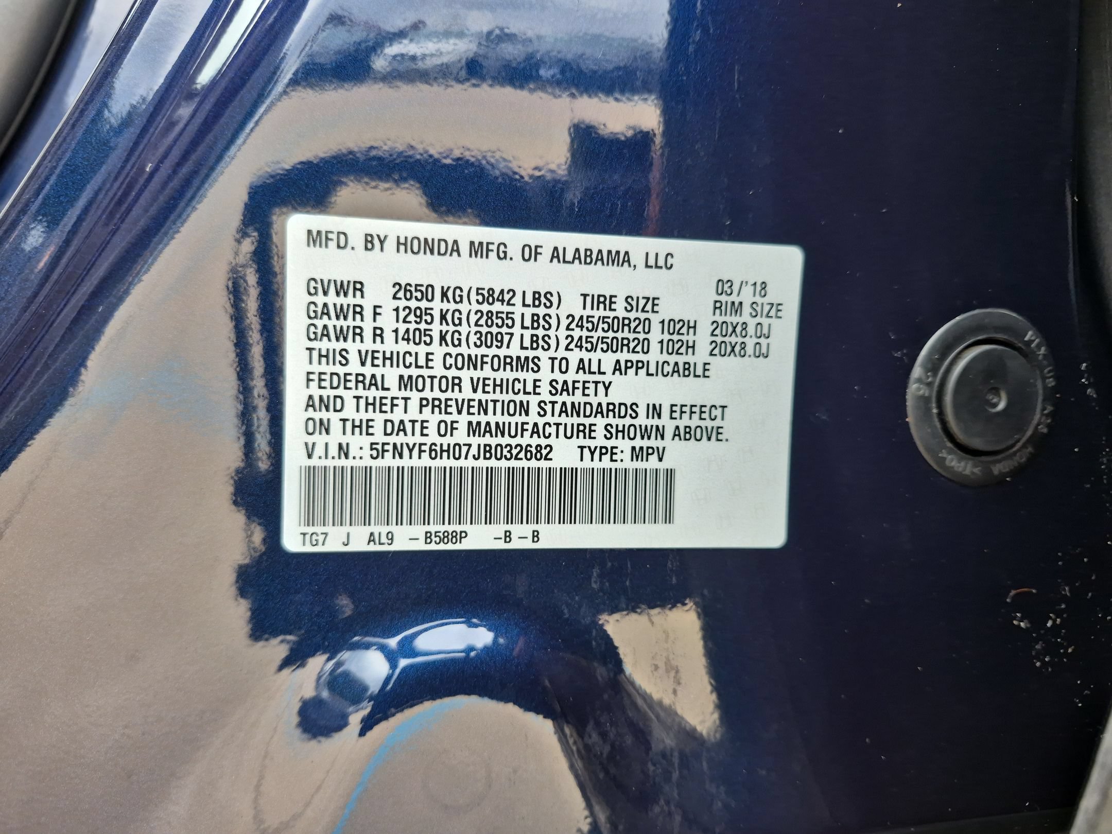 Used 2018 Honda Pilot Elite image 39