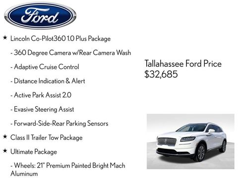 Used 2022 Lincoln Nautilus Reserve w/ Equipment Group 202A image 8