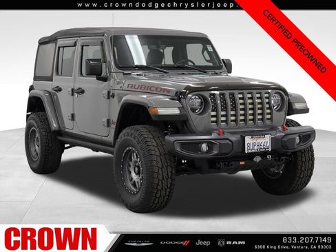 Certified 2021 Jeep Wrangler Unlimited Rubicon image 1
