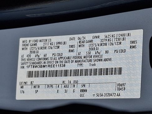 Certified 2024 Ford F350 King Ranch w/ Chrome Package AWD/4WD image 28