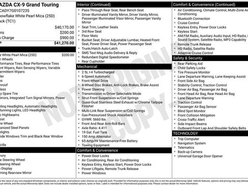 Used 2016 MAZDA CX-9 Grand Touring image 4