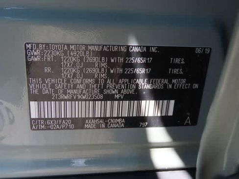 Used 2019 Toyota RAV4 XLE w/ Convenience Package AWD/4WD image 30