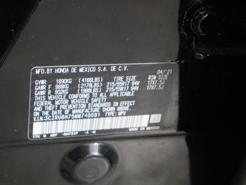 Used 2021 Honda HR-V EX-L image 37