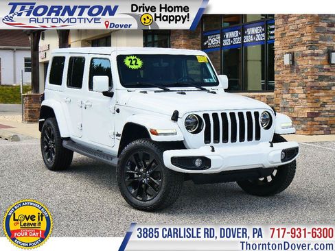 Used 2022 Jeep Wrangler Unlimited Sahara AWD/4WD image 1
