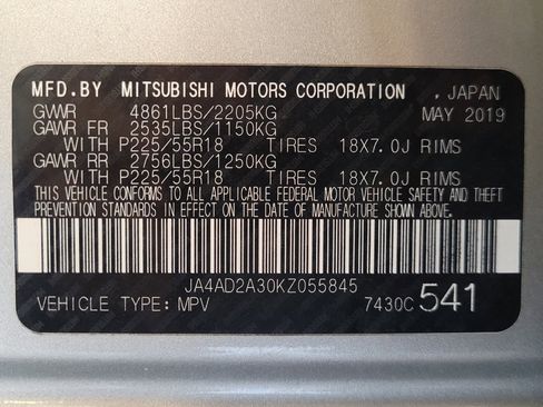 Used 2019 Mitsubishi Outlander ES FWD image 33