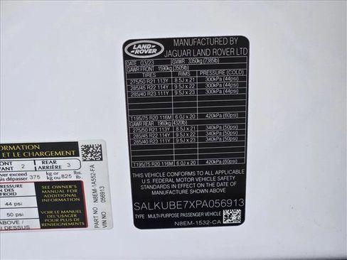 Used 2023 Land Rover Range Rover SV image 28