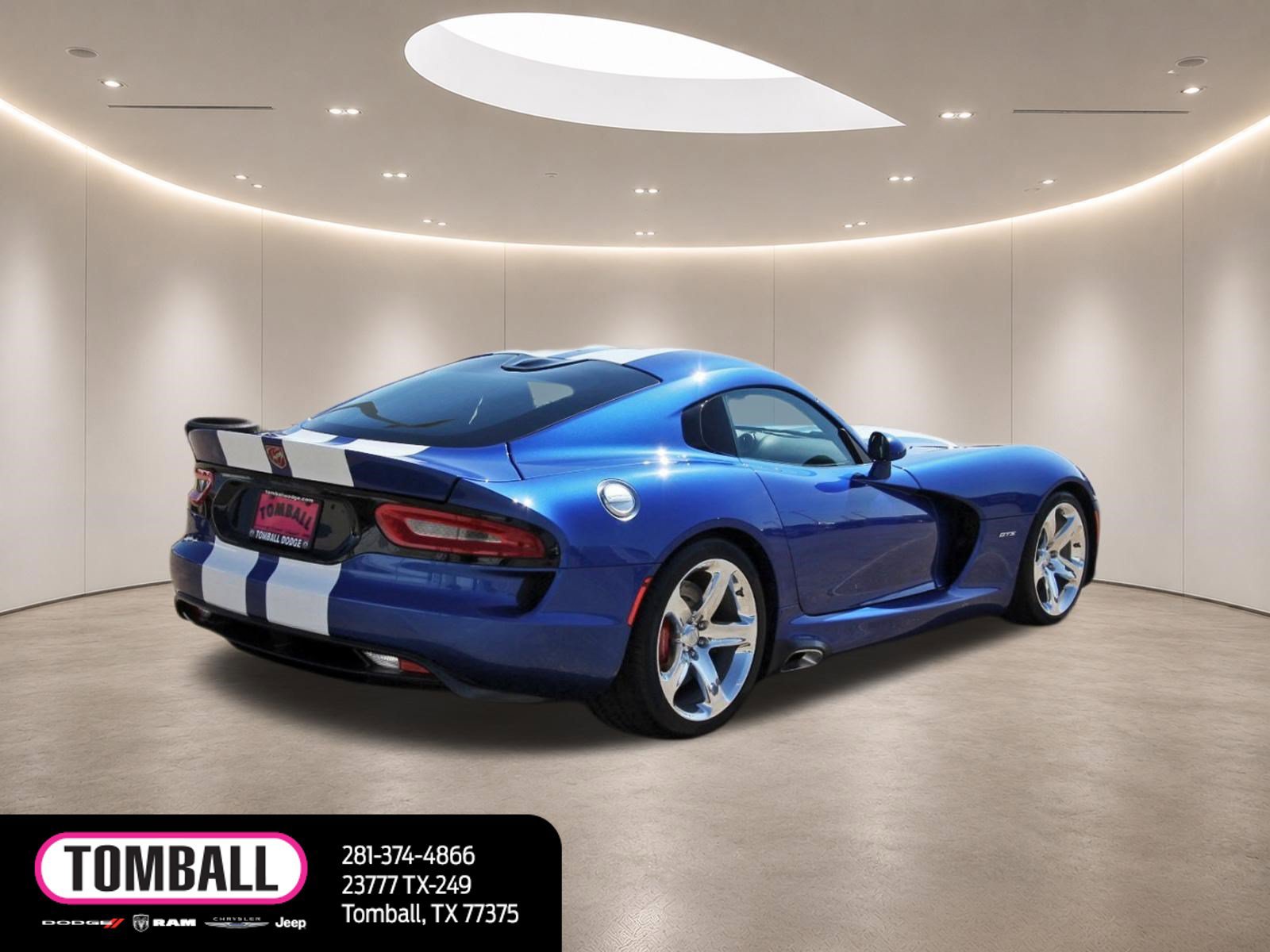 Used 2013 SRT Viper GTS w/ GTS Laguna Interior Pkg RWD image 7